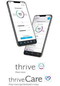 Livio Edge AI APPLICATIONS MOBILES tHRIVE ET THRIVE CARE